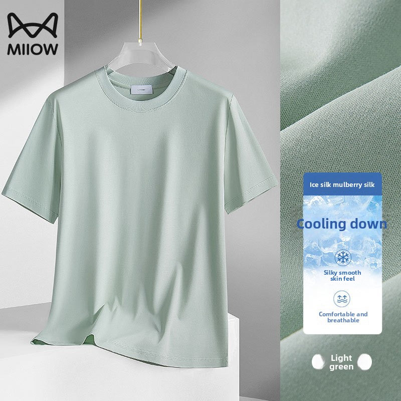 Ice Oxygen Cooling Mens Short Sleeve T-Shirt