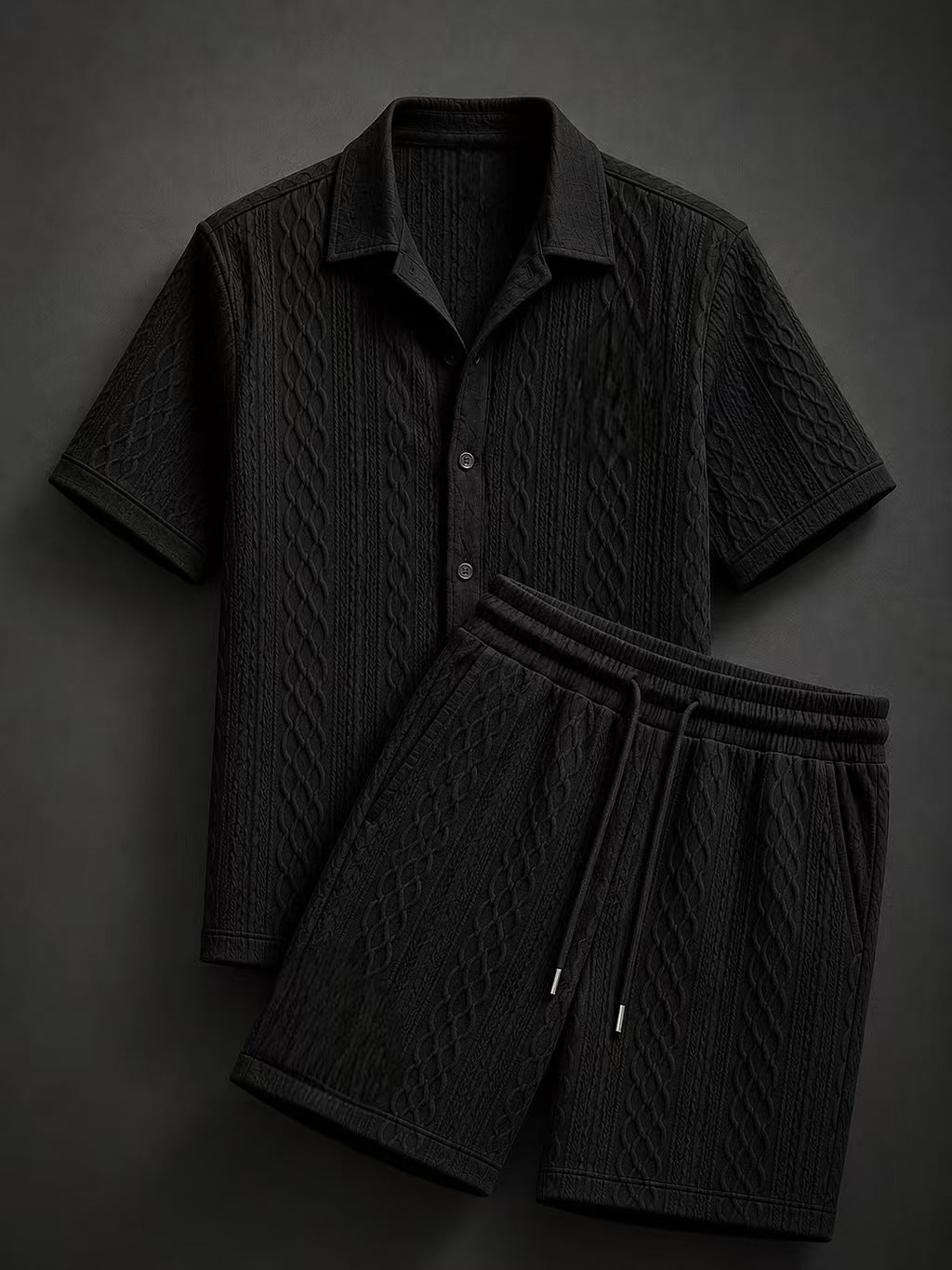 Men's Summer Hooded Short Sleeve Jacket