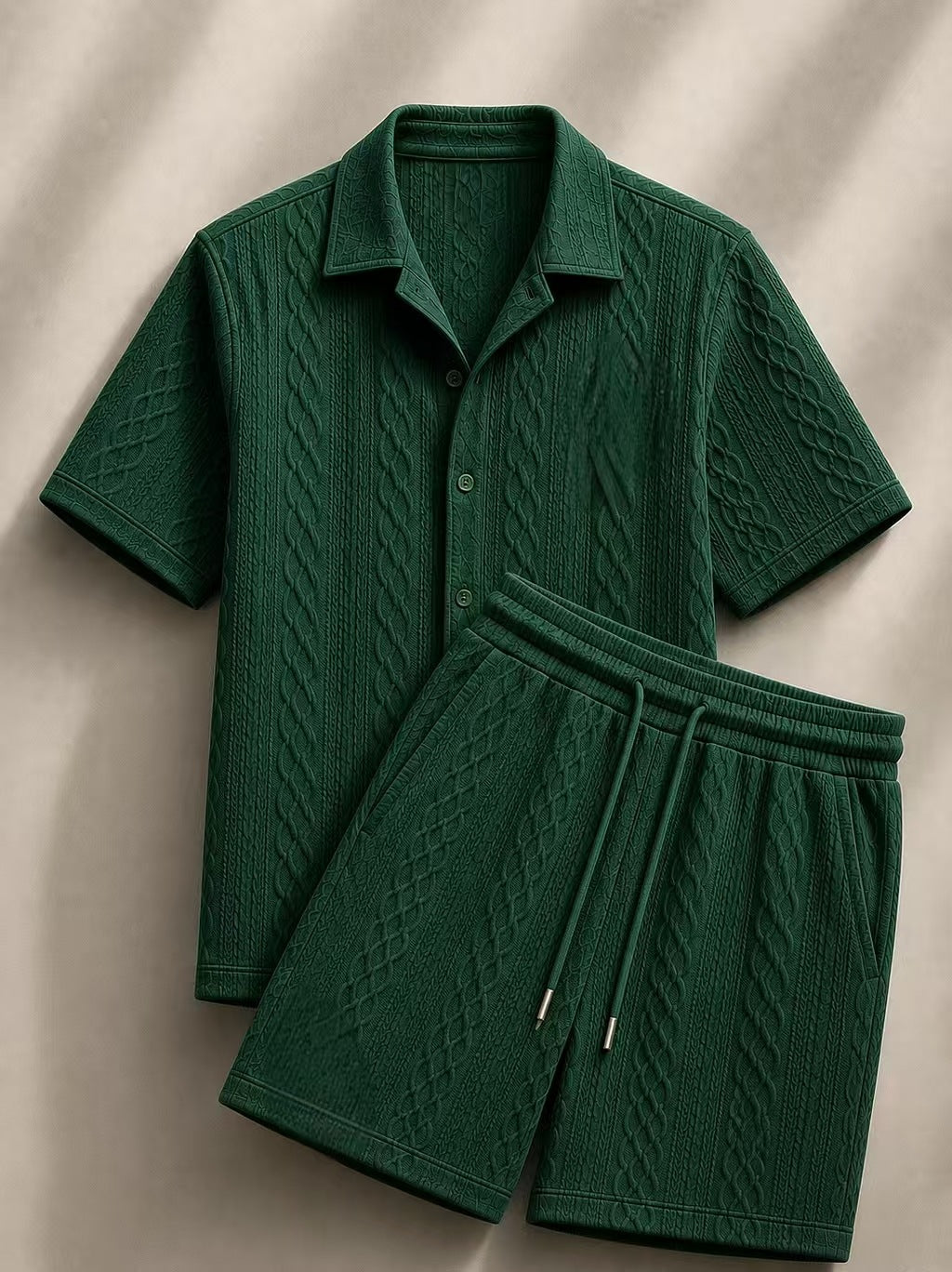 Men's Summer Hooded Short Sleeve Jacket