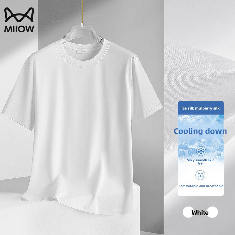 Ice Oxygen Cooling Mens Short Sleeve T-Shirt