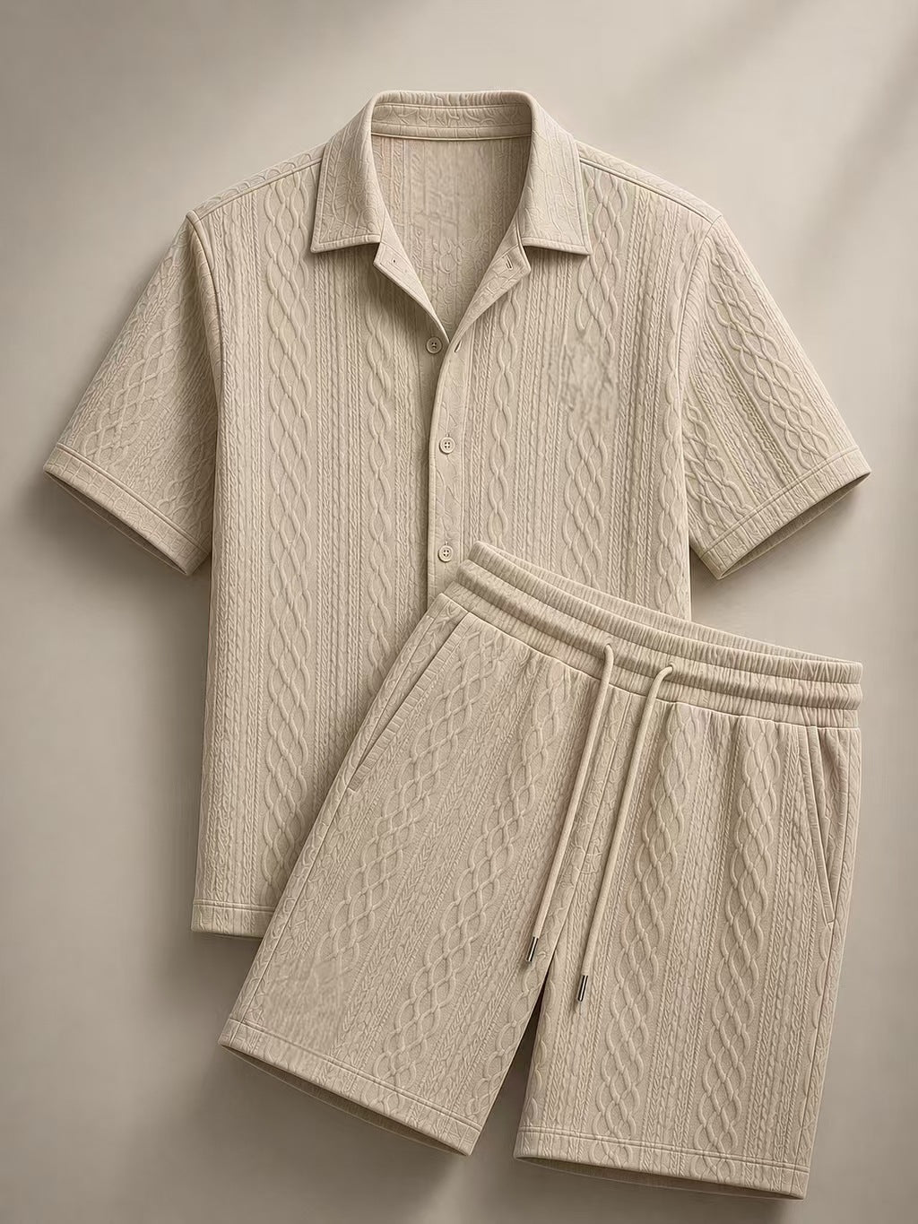 Men's Summer Hooded Short Sleeve Jacket