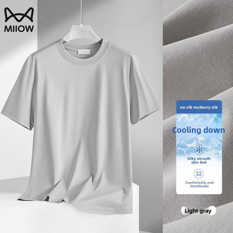 Ice Oxygen Cooling Mens Short Sleeve T-Shirt