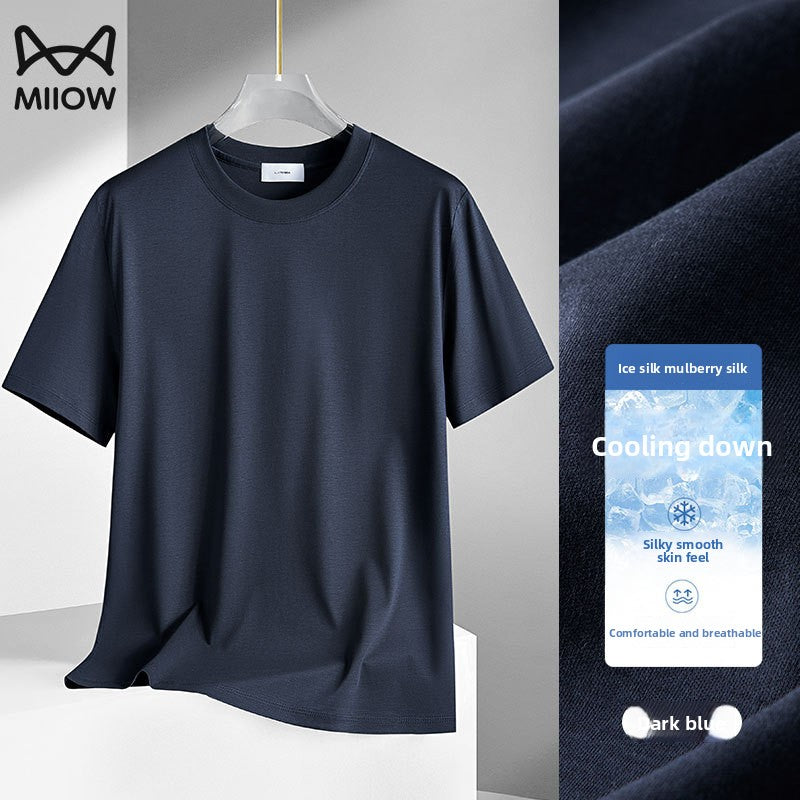Ice Oxygen Cooling Mens Short Sleeve T-Shirt